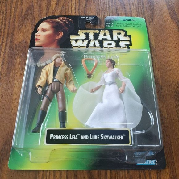 Star Wars Luke Skywalker And Princess Leia Rare - Picture 1 of 6